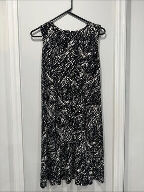 Ellen Tracy Black & White Dress